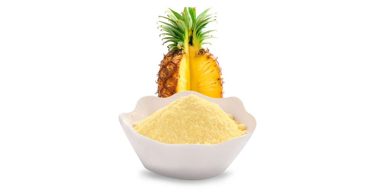 Dried Organic Pineapple Freeze Powder Target Agriculture