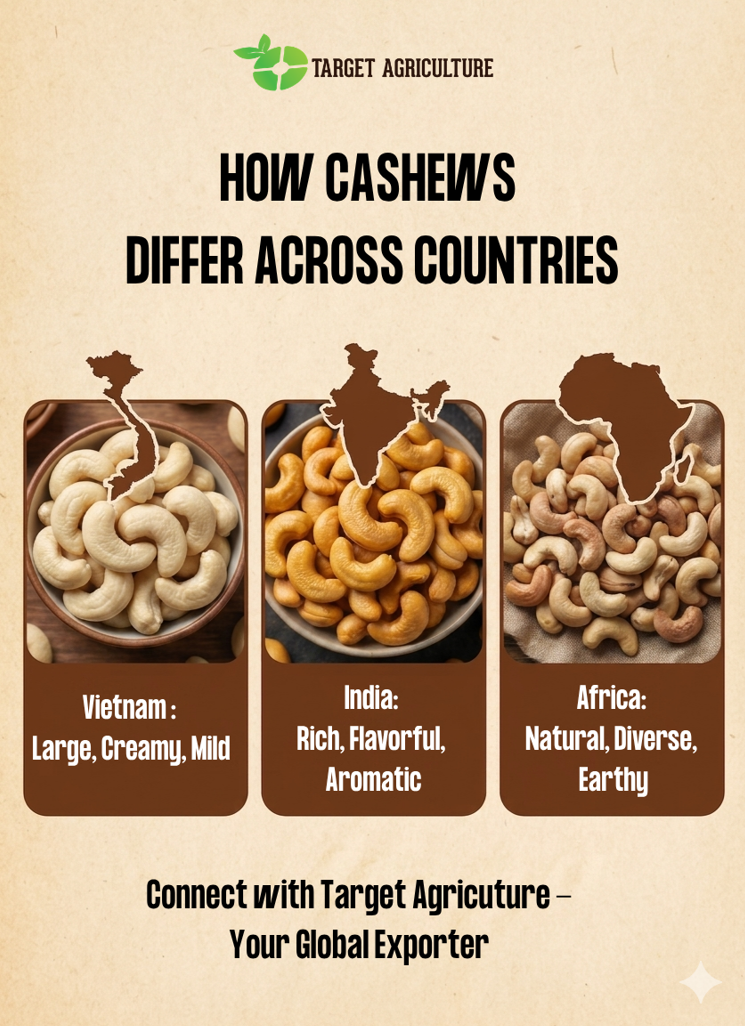 Vietnam's Organic Cashew Export Is Booming and Target Agriculture Is Leading the Way Vietnam's Organic Cashew Export Is Booming and Target Agriculture Is Leading the Way