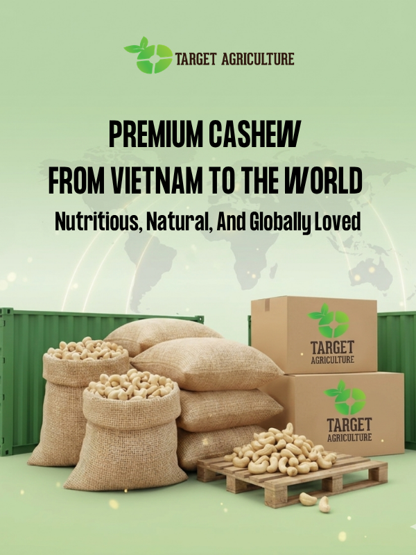 Vietnam's Organic Cashew Export Is Booming and Target Agriculture Is Leading the Way