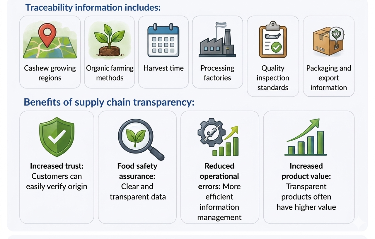 Target Agriculture's Organic Cashew Traceability System: One Scan from Farm to Your Shelf
