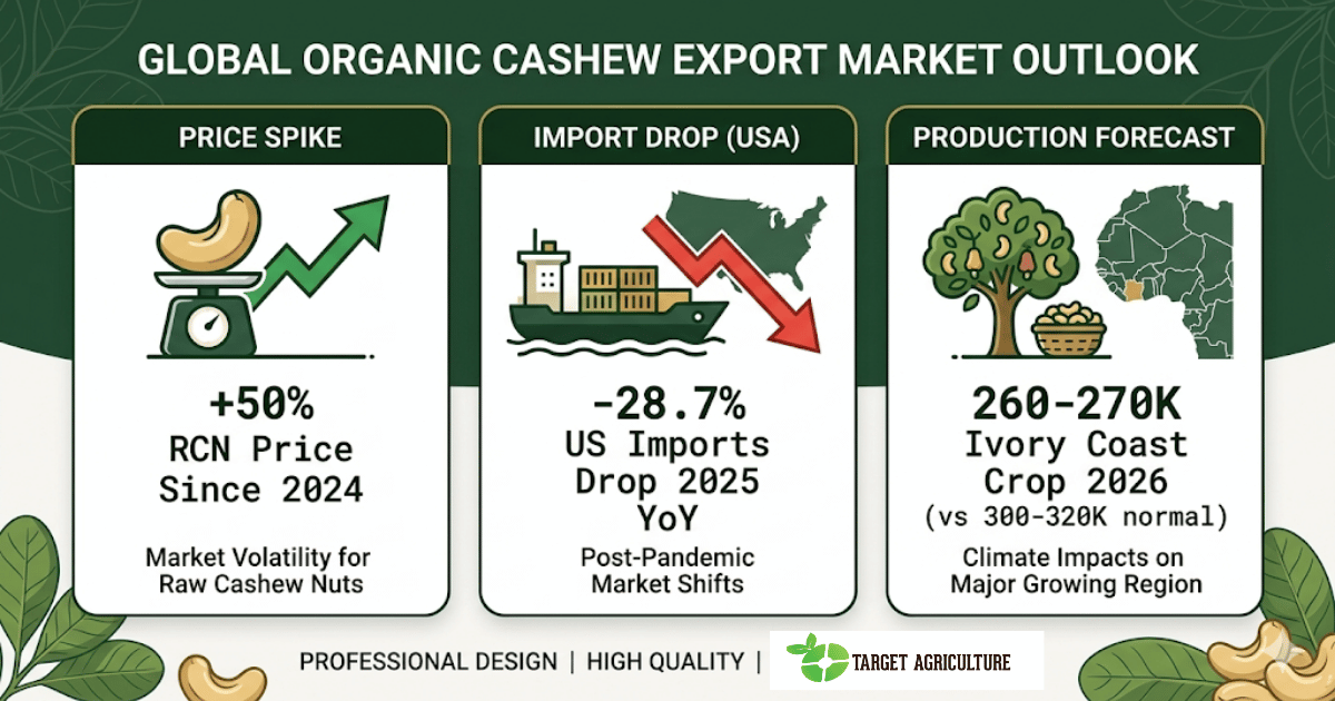 Global Cashew Market 2026: What Organic Buyers Should Do Now