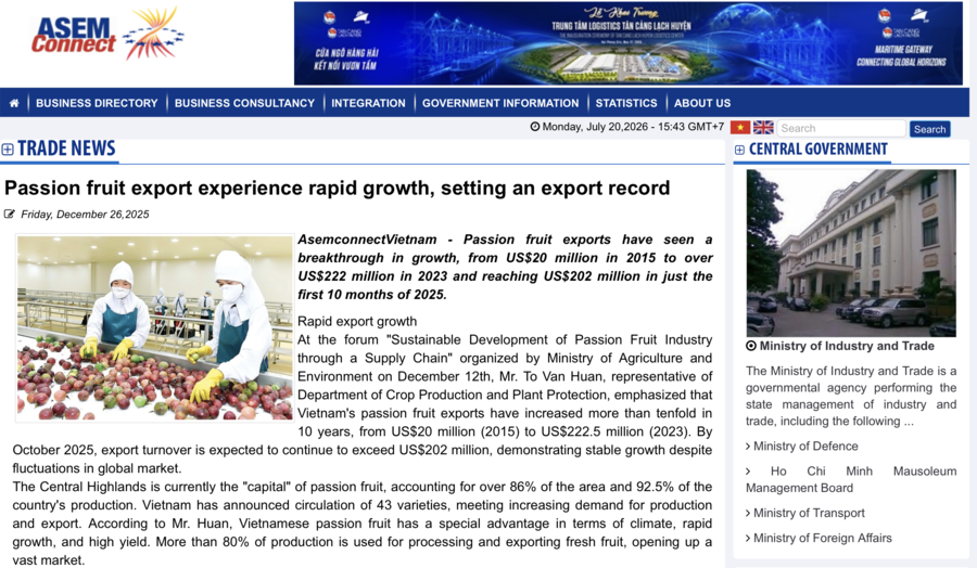 Why Global Buyers Are Sourcing Premium Passion Fruit From Vietnam
