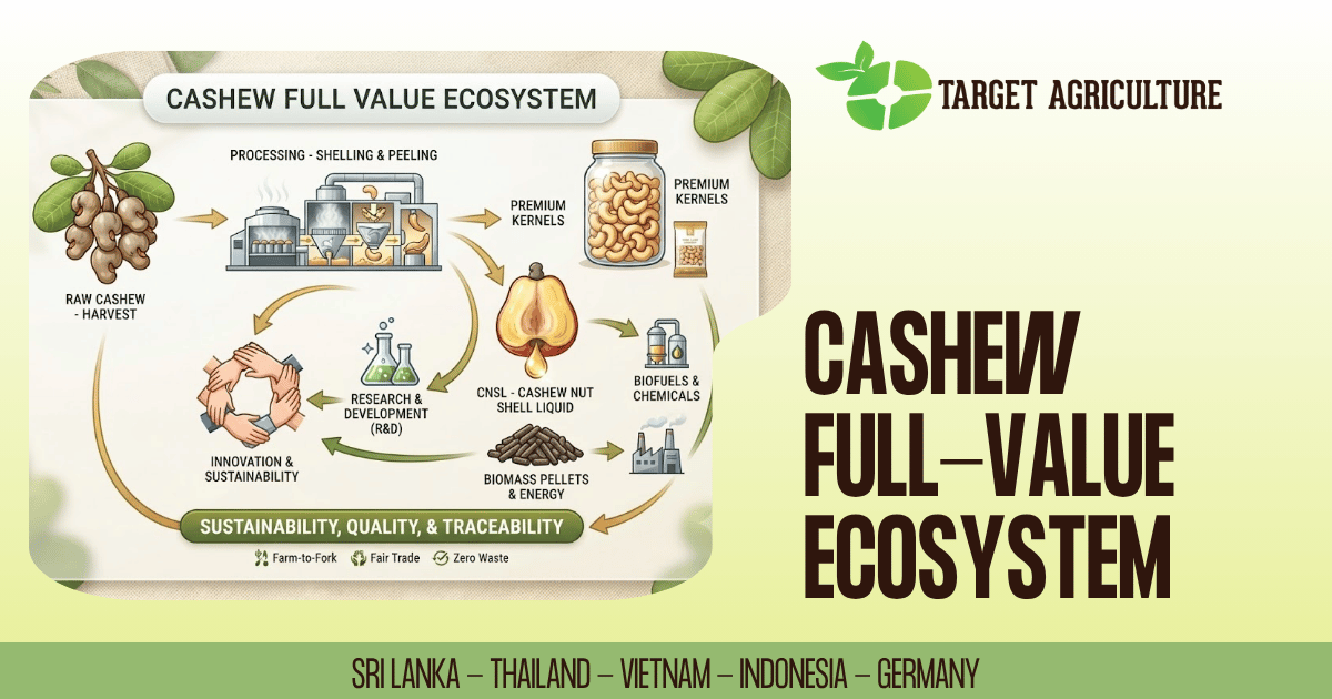 Beyond the Kernel: How Vietnam’s Cashew Industry Is Building a Full-Value Ecosystem