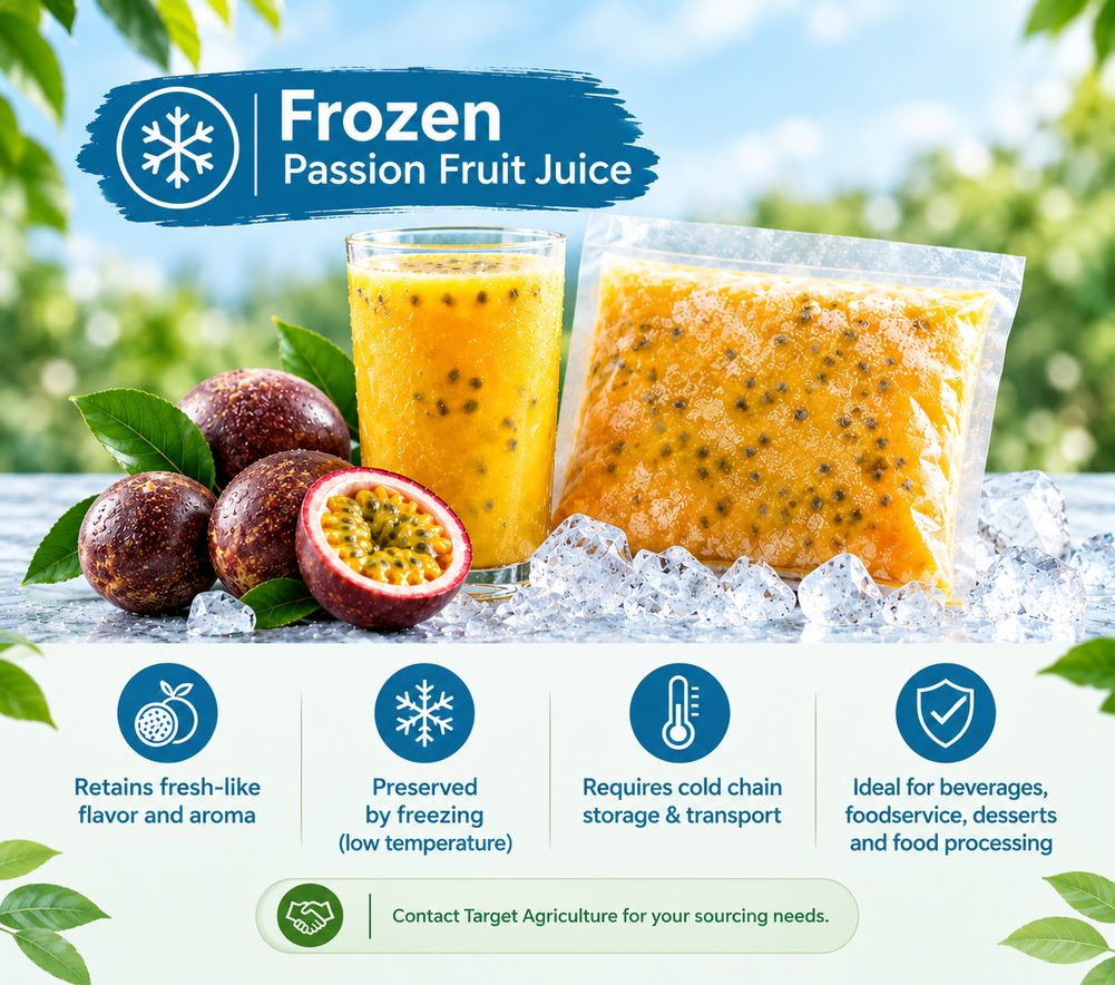 Frozen vs Sterilized Passion Fruit Juice: What Importers Need to Know